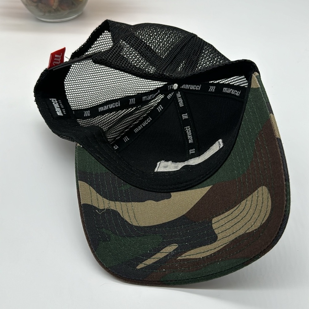 Marucci Pro Series Camo Trucker Hat Adjustable HT5664 - Picture 4 of 5
